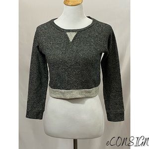 | Salt & Pepper Crop Top |